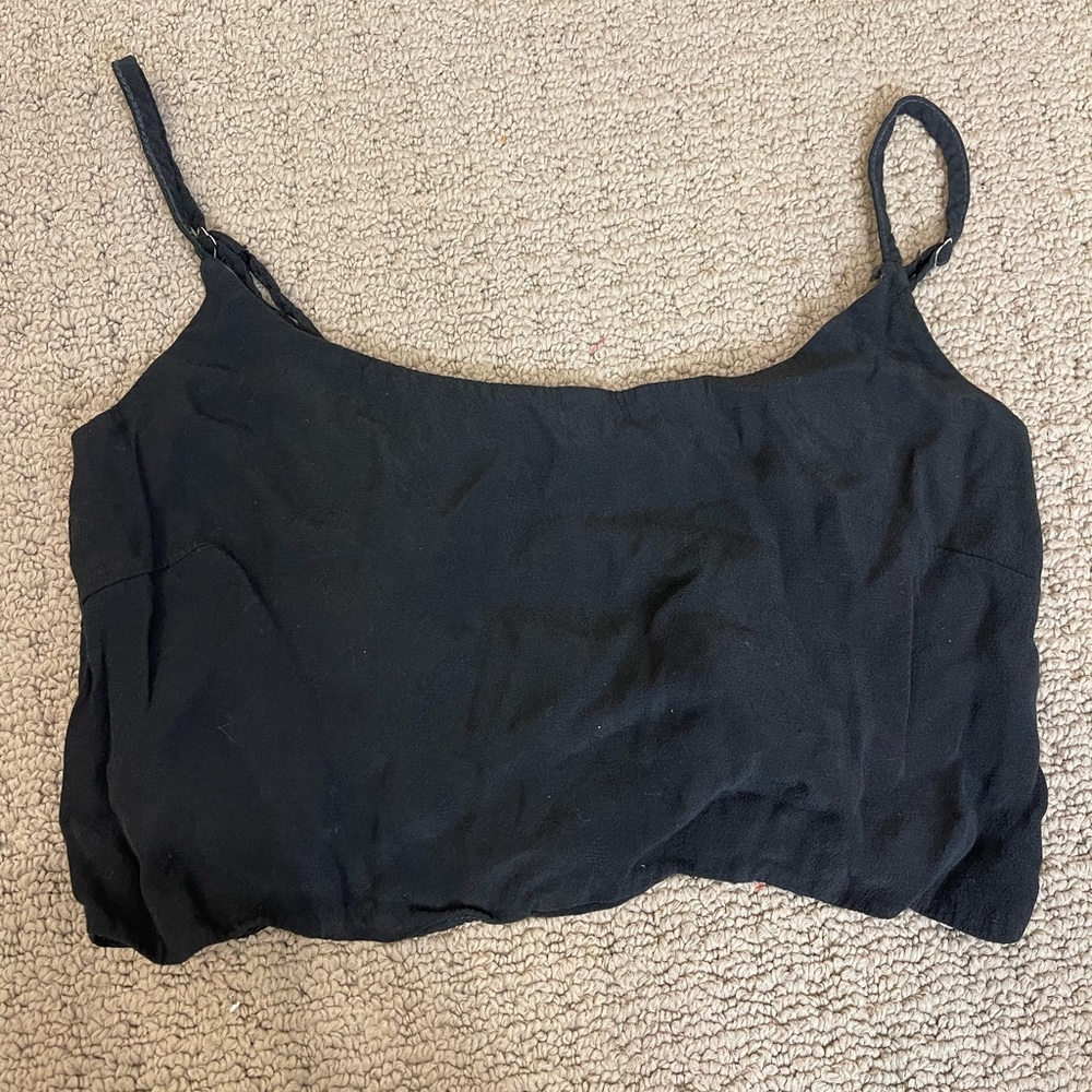 Brandy Melville black crop top
